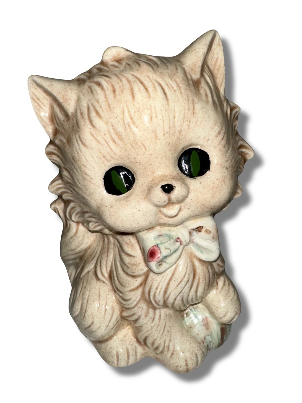 Vtg 1978 Ceramic Cat Figurine